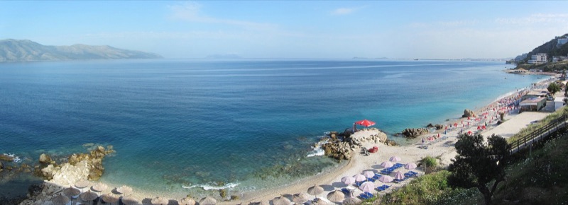 Panorama de Vlorë et de sa baie